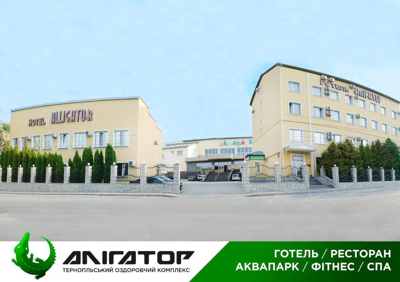 Hotel Aquapark Alligator Ternopil Esterno foto
